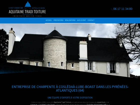 Zinguerie et charpente à Pau 