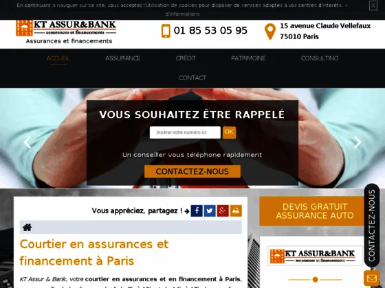 Spécialiste en assurance pour les professionnels à Paris