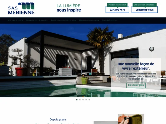 Pose de stores bannes à Changé