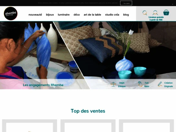 Ithemba design ethik: bijoux et décorations