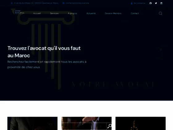 Meilleur site d'avocat a casablanca