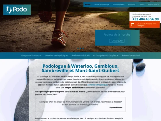 Podologue Mont-Saint-Guibert