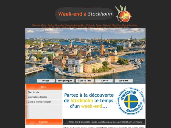 Week-end à Stockholm