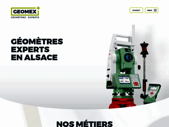 GEOMEX, géomètres-experts en Alsace