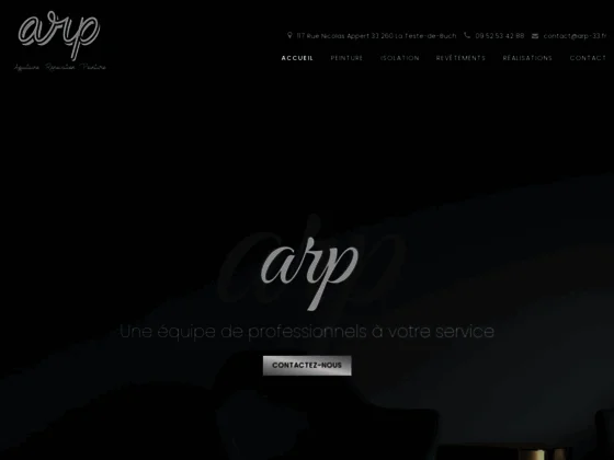 Arp aquitaine renovation peinture