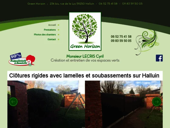 Green Horizon : votre jardinier paysagiste à Halluin