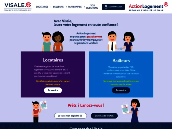 Visale – service caution logement