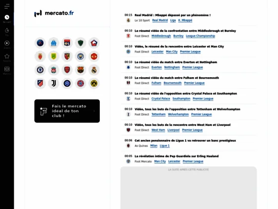 Toutes les rumeurs et infos du Mercato