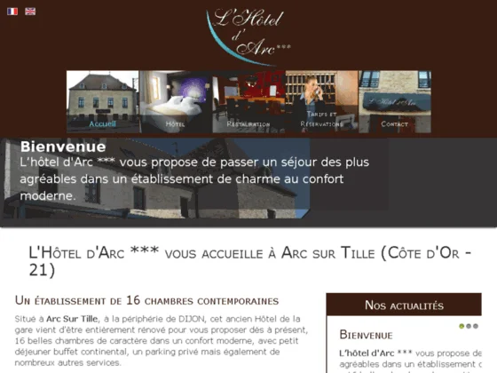 L'hôtel d'arc à dijon