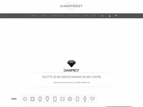 Diamprest.com - Diamants et pierres naturelles 