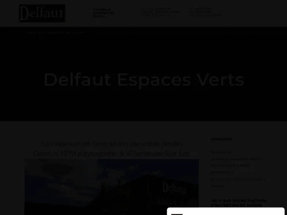 Delfaut Espaces Verts
