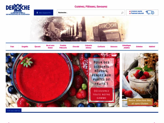 Deroche – réussissez votre decoration gateau