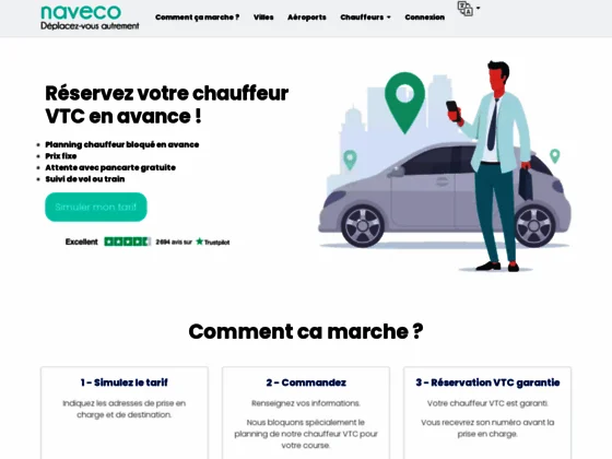Chauffeur Privé VTC Naveco 