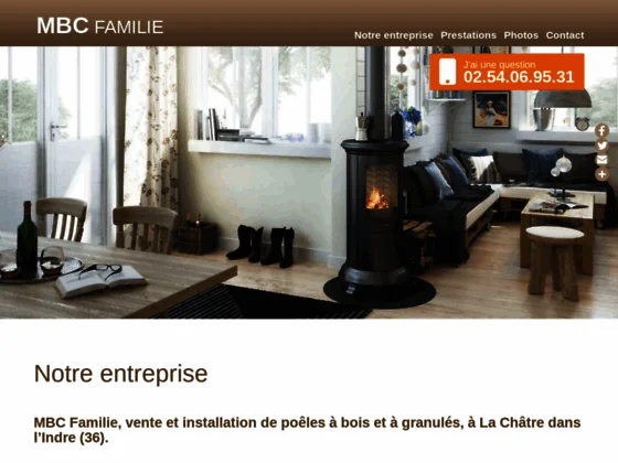 Poêles à bois et à granulés dans l’Indre (36)