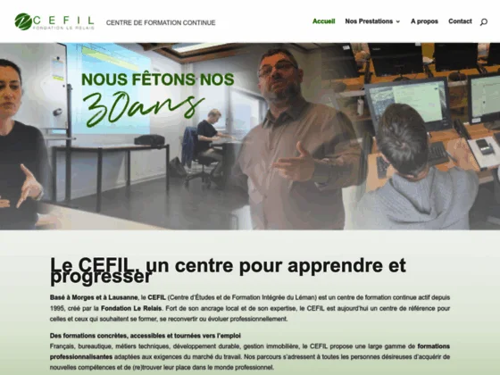 Formations professionnelles au CEFIL