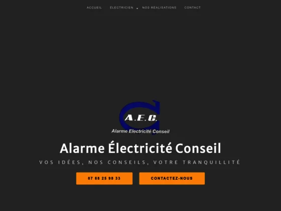 Alarme electricite conseil  