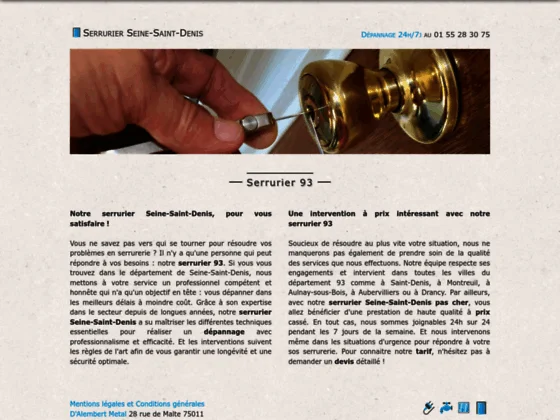 Serrurier Seine-Saint-Denis
