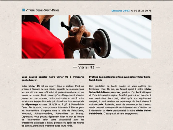 Vitrier Seine-Saint-Denis