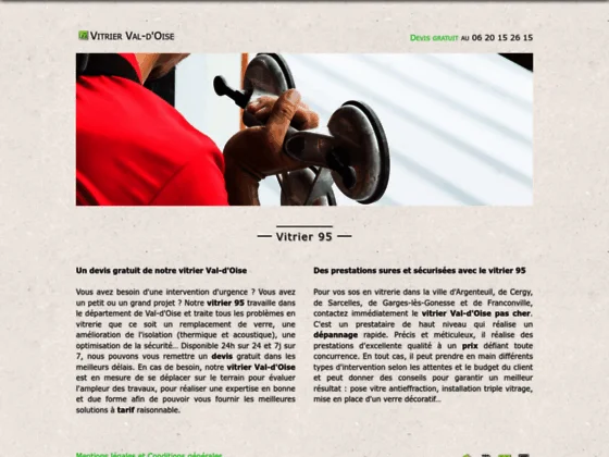 Vitrier Val-d'Oise