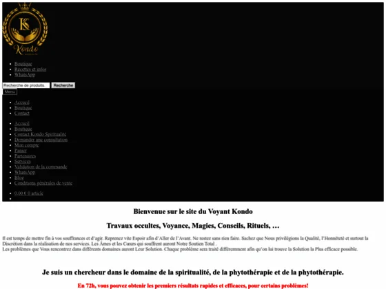 Kondo: grand voyant africain