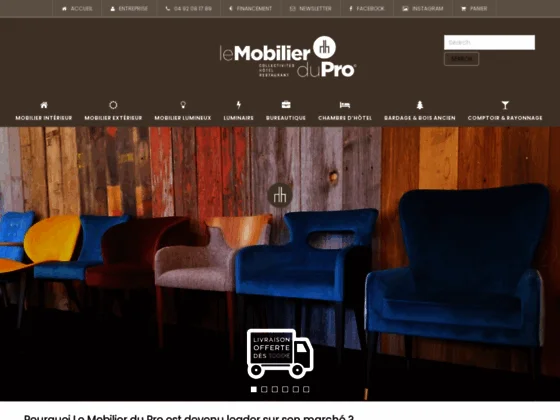 Vente meubles professionnels - Mobilier de bureau