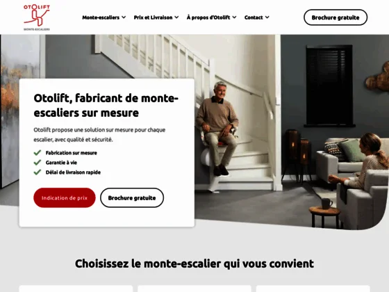 Otolift – Chaise monte escalier