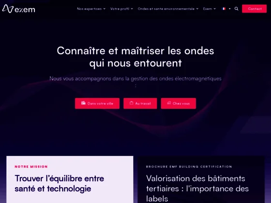 Mesurer vos champs électromagnétiques avec Exem