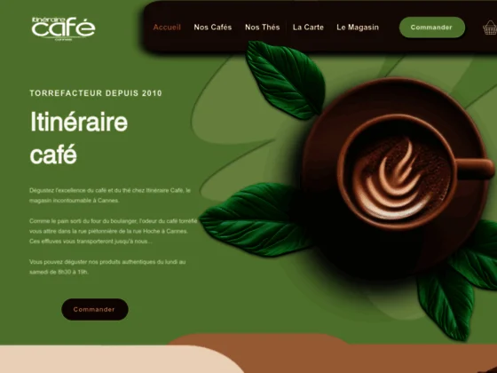 Itinéraire Café Cannes