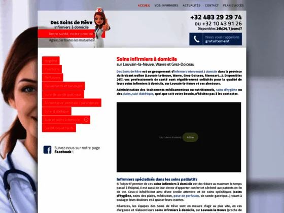 Soins infirmiers à Domicile - Wavre