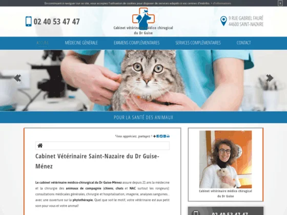 Pour la santé de votre animal visiter le vétérinaire Dr Guise
