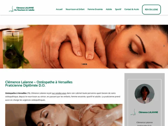 Des soins ostéopathiques à Versailles