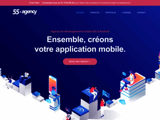 Creation site web nice