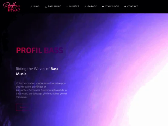 Profil Bass - Toute l'actualité Bass Music