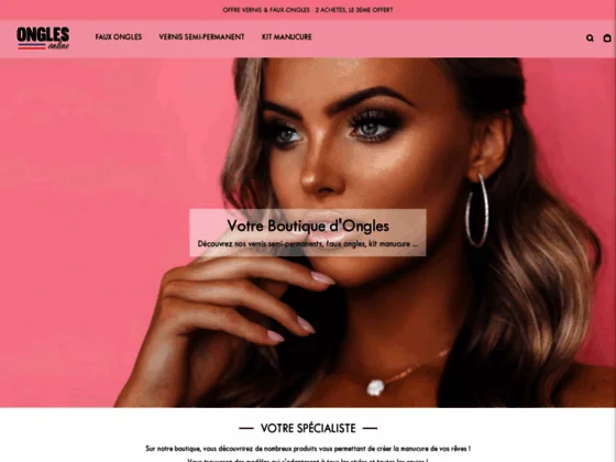 Kit vernis semi permanent Onglesonline