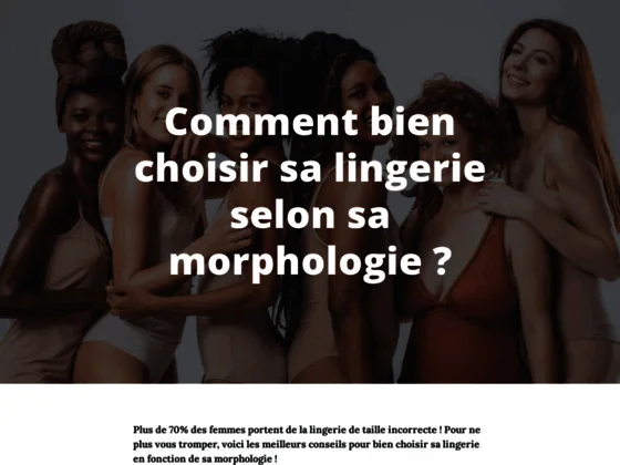 Boutique de lingerie coquine sexy