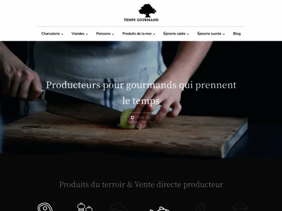 Temps Gourmand, sélection de produits du terroir