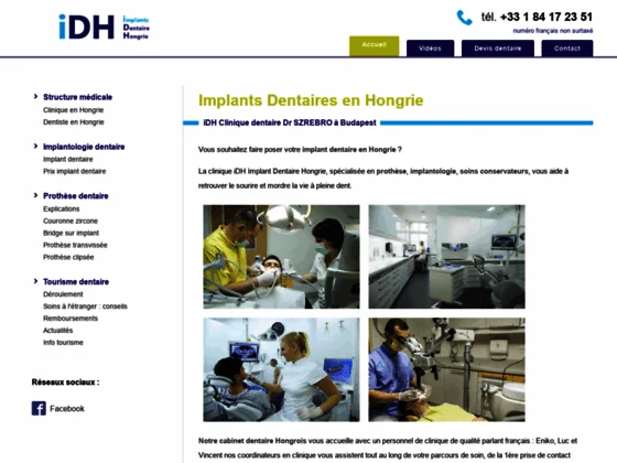 Implants dentaires Hongrie