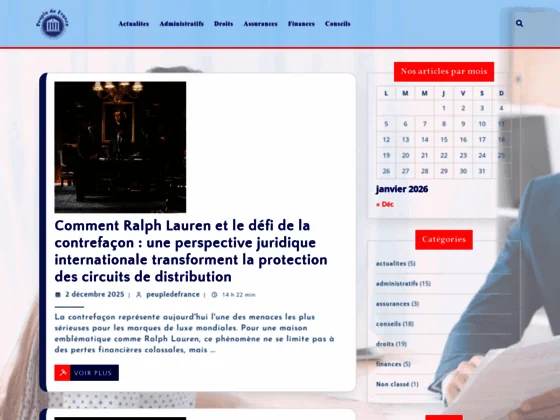 Toute l'actualité politique en France - Peuple de France