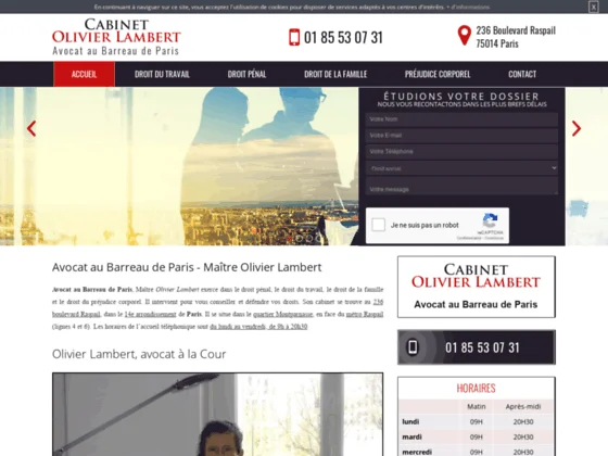 Votre avocat au barreau de Paris	