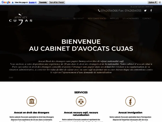 Avocat naturalisation