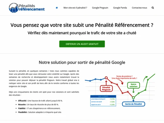 Pénalité de référencement