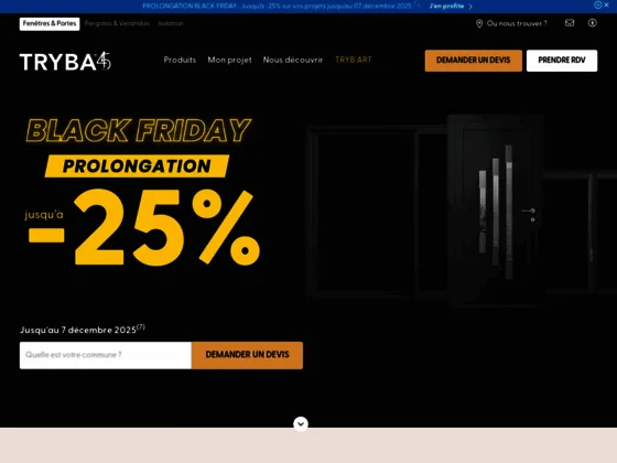 Tryba – franchise menuiserie