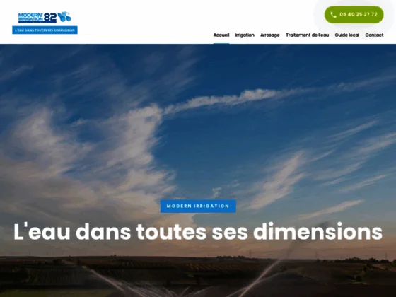 Moderne irrigation 82