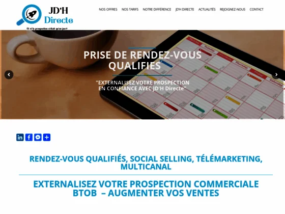 Prospection externalisée b to b - rendez-vous qualifiés b to b