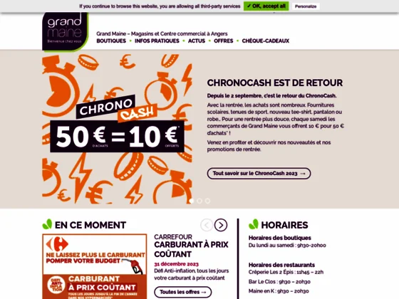 Centre commercial Grand Maine