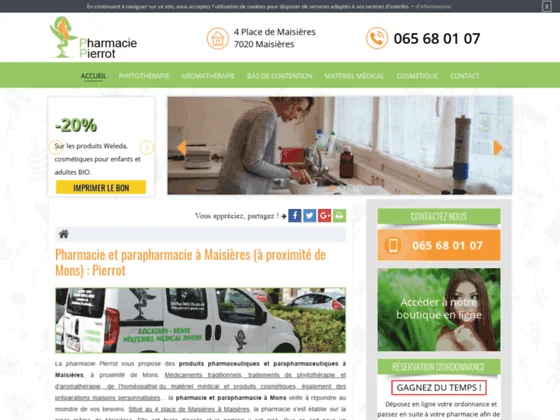 Des produits parapharmaceutiques à Maisières