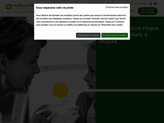 la collecte médicale