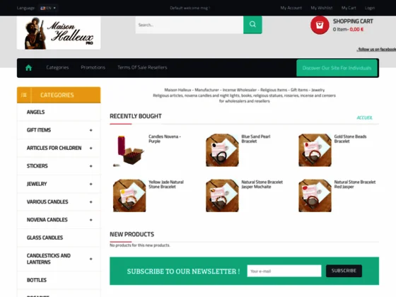 Le Saint Christophe - Grossiste en bougies parfumée