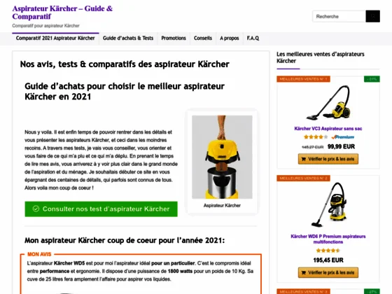 Aspirateur Karcher