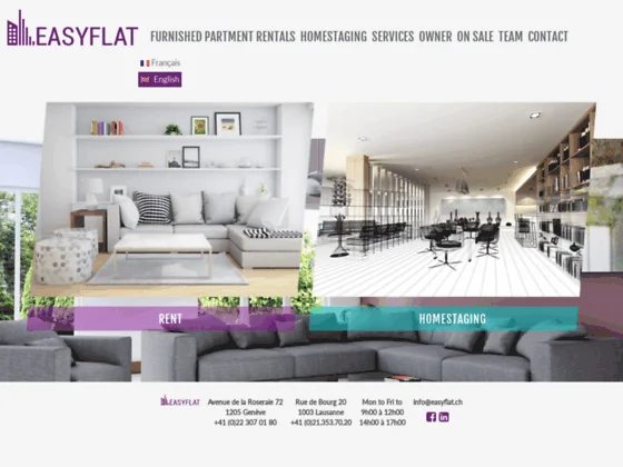 Location appartement équipé Suisse Romande